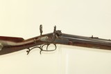 TROY, NY Antique SxS Rifle-Shotgun by NELSON LEWIS Excellent Frontier Gear Circa the 1840s! - 1 of 22