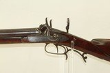 TROY, NY Antique SxS Rifle-Shotgun by NELSON LEWIS Excellent Frontier Gear Circa the 1840s! - 20 of 22