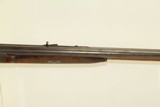 TROY, NY Antique SxS Rifle-Shotgun by NELSON LEWIS Excellent Frontier Gear Circa the 1840s! - 5 of 22