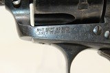 COLT Bisley FLAT TOP TARGET Model SAA Revolver SCARCE; With Lovely STAG GRIPS; Made in 1899 - 6 of 19