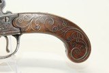 REVOLUTIONARY WAR Period British Ketland Pistol Ornate Queen Anne Flintlock Pistol c 1760 - 2 of 17