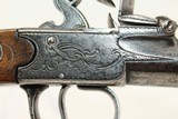 REVOLUTIONARY WAR Period British Ketland Pistol Ornate Queen Anne Flintlock Pistol c 1760 - 13 of 17