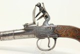 REVOLUTIONARY WAR Period British Ketland Pistol Ornate Queen Anne Flintlock Pistol c 1760 - 3 of 17