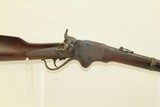 CIVIL WAR BURNSIDE Contract SPENCER 1865 Carbine Antique Saddle Ring Carbine with STABLER Cut-Off Device - 1 of 25
