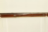 Antique American LONG RIFLE with N. ASHMORE Lock FULL STOCK Long Rifle with Interesting Décor - 5 of 20