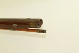 Antique American LONG RIFLE with N. ASHMORE Lock FULL STOCK Long Rifle with Interesting Décor - 8 of 20