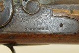 Antique American LONG RIFLE with N. ASHMORE Lock FULL STOCK Long Rifle with Interesting Décor - 9 of 20