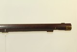 Heavy Barreled MOLL “Over the Log” FLINTLOCK Rifle Peter & David Moll Marked Rifle with British TOWER Lock - 6 of 21