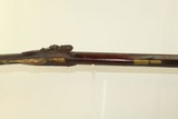 Heavy Barreled MOLL “Over the Log” FLINTLOCK Rifle Peter & David Moll Marked Rifle with British TOWER Lock - 15 of 21
