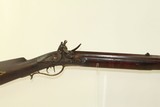 Heavy Barreled MOLL “Over the Log” FLINTLOCK Rifle Peter & David Moll Marked Rifle with British TOWER Lock - 1 of 21