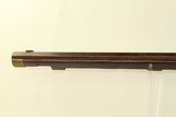 Heavy Barreled MOLL “Over the Log” FLINTLOCK Rifle Peter & David Moll Marked Rifle with British TOWER Lock - 21 of 21