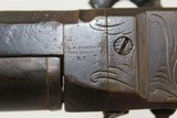 Antique Engraved G.P. Foster Percussion Rifle
Box Lock Rifle from Rhode Island - 10 of 15