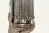 BRITISH Proofed Antique FOLDING Trigger PEPPERBOX c1880 Mariette Brevet European Pocket Pistol! - 7 of 12