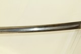 CIVIL WAR Antique U.S. Ames M1860 NAVY Cutlass Dated 1862 With LEATHER SCABBARD - 12 of 14