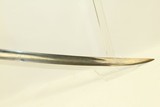 CIVIL WAR Antique U.S. Ames M1860 NAVY Cutlass Dated 1862 With LEATHER SCABBARD - 4 of 14