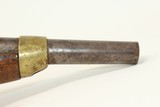 SWISS MILITARY Antique FLINTLOCK Pistol Cantonal Early-19th Century LARGE BORE Single Shot - 4 of 16