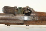 SWISS MILITARY Antique FLINTLOCK Pistol Cantonal Early-19th Century LARGE BORE Single Shot - 8 of 16