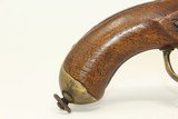 SWISS MILITARY Antique FLINTLOCK Pistol Cantonal Early-19th Century LARGE BORE Single Shot - 2 of 16