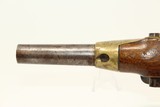 SWISS MILITARY Antique FLINTLOCK Pistol Cantonal Early-19th Century LARGE BORE Single Shot - 12 of 16