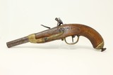 SWISS MILITARY Antique FLINTLOCK Pistol Cantonal Early-19th Century LARGE BORE Single Shot - 13 of 16