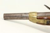 SWISS MILITARY Antique FLINTLOCK Pistol Cantonal Early-19th Century LARGE BORE Single Shot - 16 of 16