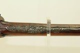 Large ORNATE Flintlock Pistol MEDITERRANEAN Pirate Extensively Ornate Late-18th Century Pistol - 10 of 22