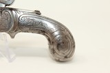 ISRAEL SEGALAS Antique Queen Anne FLINTLOCK Pistol Engraved All Metal Breech Loading Pistol - 2 of 15