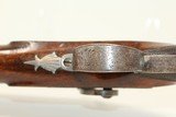 Engraved ENGLISH Antique Belt PISTOL by MABER Mid-19th Century Self Defense Gun .59 Caliber - 11 of 17