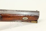 Engraved ENGLISH Antique Belt PISTOL by MABER Mid-19th Century Self Defense Gun .59 Caliber - 4 of 17