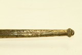 Early 19th Century SCREAMING EAGLE Pommel SWORD American With Brass Hilt, Bone Grip & Brass Sheath - 17 of 17