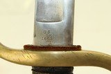 Nice Antique ROBY U.S. Model 1840 ARTILLERY Saber Dated “1863” & Inspected by Alfred C. Manning - 6 of 17