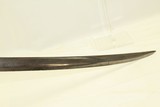 CIVIL WAR Antique U.S. AMES M1860 NAVY Cutlass Dated 1862 With LEATHER SCABBARD - 6 of 12