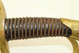 Nice Antique AMES U.S. Model 1840 ARTILLERY Saber Dated “1864” & Inspected by John Hannis - 7 of 12