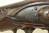 1824 Dated HARPERS FERRY M1816 Infantry MUSKET Civil War Conversion of the Venerable Model 1816! - 7 of 22