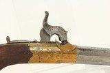 BRACE of HILLIAR of BIRMINGHAM English .45 Pistols Turn-Barrel, Folding-Trigger Hideout Pistols! - 14 of 25