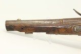 Antique ENGRAVED, CARVED European FLINTLOCK Pistol Early 19th Century Self Defense Weapon - 15 of 15
