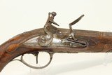 Antique ENGRAVED, CARVED European FLINTLOCK Pistol Early 19th Century Self Defense Weapon - 3 of 15