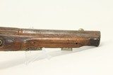 Antique ENGRAVED, CARVED European FLINTLOCK Pistol Early 19th Century Self Defense Weapon - 4 of 15