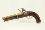 TRADE GUN Brass “CANNON BARREL” Flintlock Pistol Manufactured by W&G CHANCE for the Indian & Trapper Trade - 14 of 17