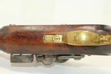 TRADE GUN Brass “CANNON BARREL” Flintlock Pistol Manufactured by W&G CHANCE for the Indian & Trapper Trade - 12 of 17