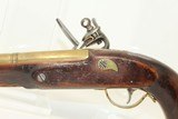 TRADE GUN Brass “CANNON BARREL” Flintlock Pistol Manufactured by W&G CHANCE for the Indian & Trapper Trade - 16 of 17