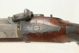 1800s JOHN GRIFFITH Engraved Antique Belt PISTOL Ornate Pistol with Large .57 Caliber Bore - 12 of 18