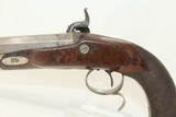 1800s JOHN GRIFFITH Engraved Antique Belt PISTOL Ornate Pistol with Large .57 Caliber Bore - 17 of 18