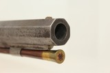 1800s JOHN GRIFFITH Engraved Antique Belt PISTOL Ornate Pistol with Large .57 Caliber Bore - 5 of 18