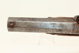 EUROPEAN .70 CALIBER Antique Pistol from 1800s With Fluted Stock and Engraved Hardware - 9 of 16