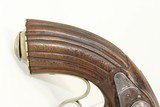 EUROPEAN .70 CALIBER Antique Pistol from 1800s With Fluted Stock and Engraved Hardware - 2 of 16