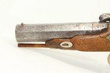 EUROPEAN .70 CALIBER Antique Pistol from 1800s With Fluted Stock and Engraved Hardware - 16 of 16