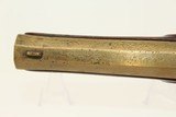 FRENCH Large Caliber Brass Barrel FLINTLOCK Pistol Early 1800s .72 Caliber Flintlock “Manstopper” - 12 of 16