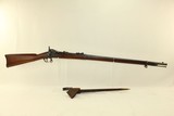 NICE Antique SPRINGFIELD Model 1879 TRAPDOOR Rifle The Original 45-70 GOVT with BAYONET and SCABBARD! - 1 of 24