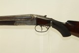 SCARCE Antique COLT Model 1883 Hammerless SHOTGUN Made in 1893 with Damascus Barrels - 1 of 25